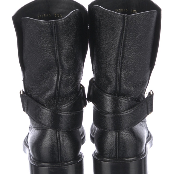 Balenciaga leather motor biker boots - Picture 4 of 4